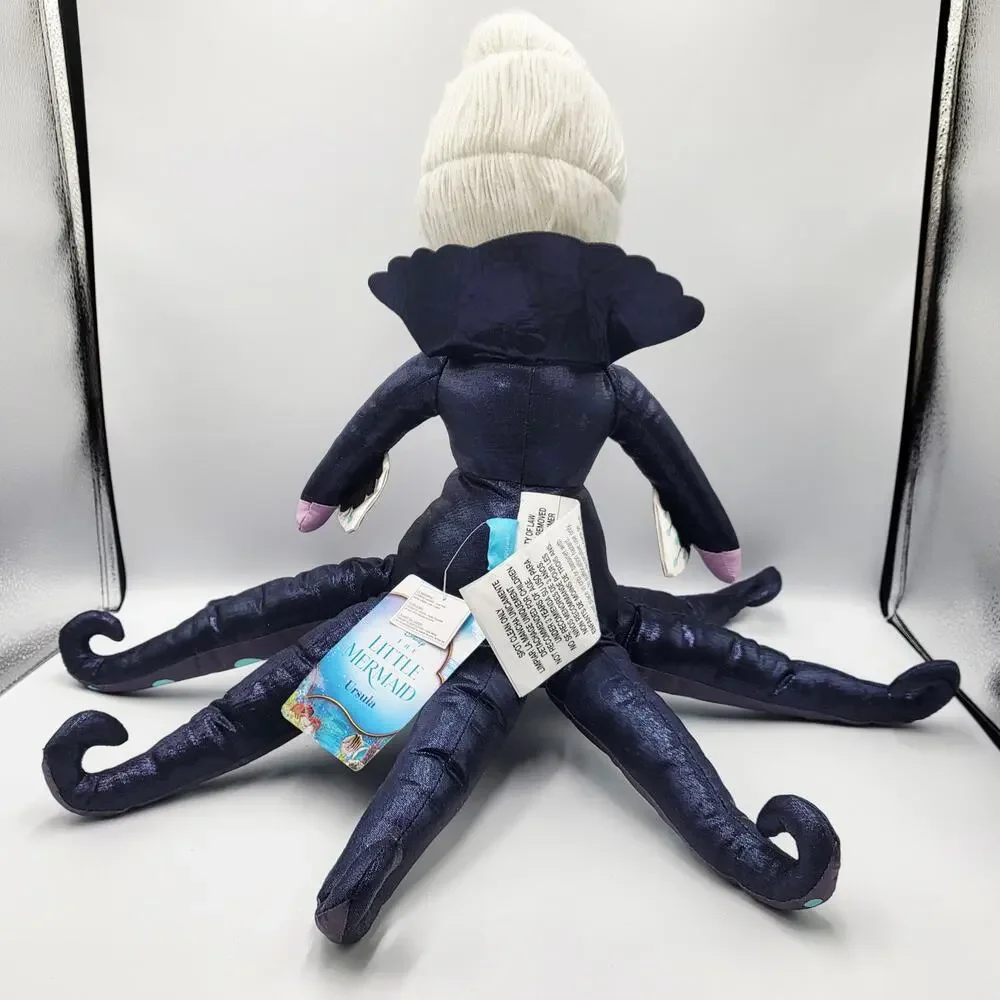 NWT Disney The Little Mermaid Ursula Octopus Shape Plush Buddy Pillow Decorative